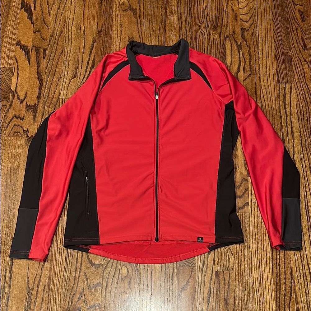Men’s Canari Red and Black Cycling Top